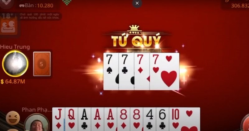 Chơi sâm lốc 3 đôi thông có thể chặn được đôi 2 (Heo) không?